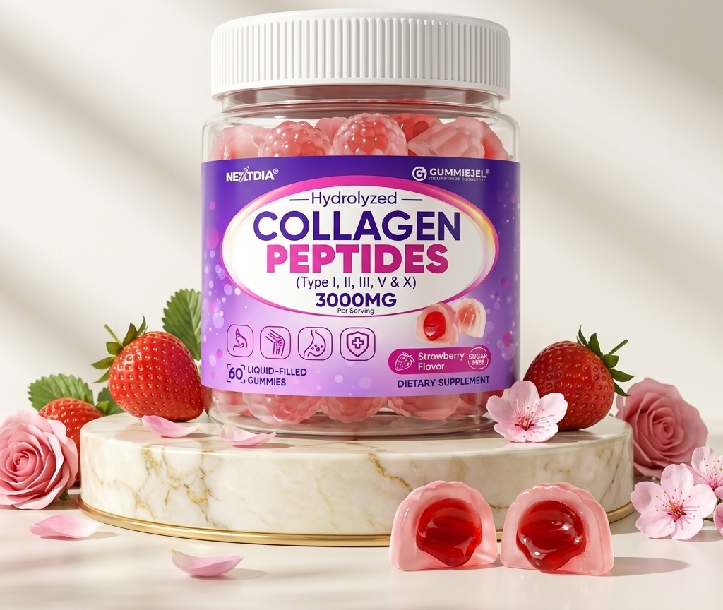 NEXTDIA Collagen Peptides Gummies 3000mg